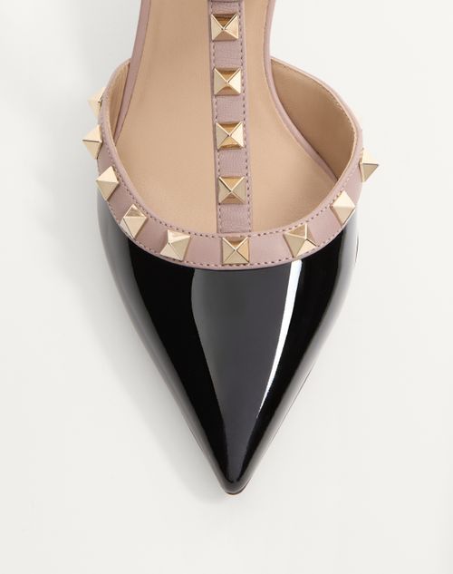 Valentino Garavani - Rockstud Caged Pump 65mm - Black/poudre - Woman - Shoes